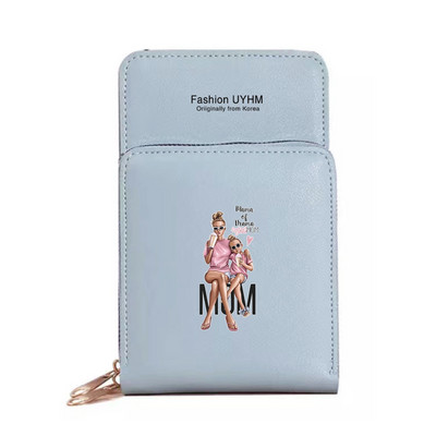 Vodootporni zaslon osjetljiv na dodir Torbe za mobilne telefone Novčanici Paket kartica Ženska torba na rame Mama Torbica s uzorkom Ženska torbica za novčiće