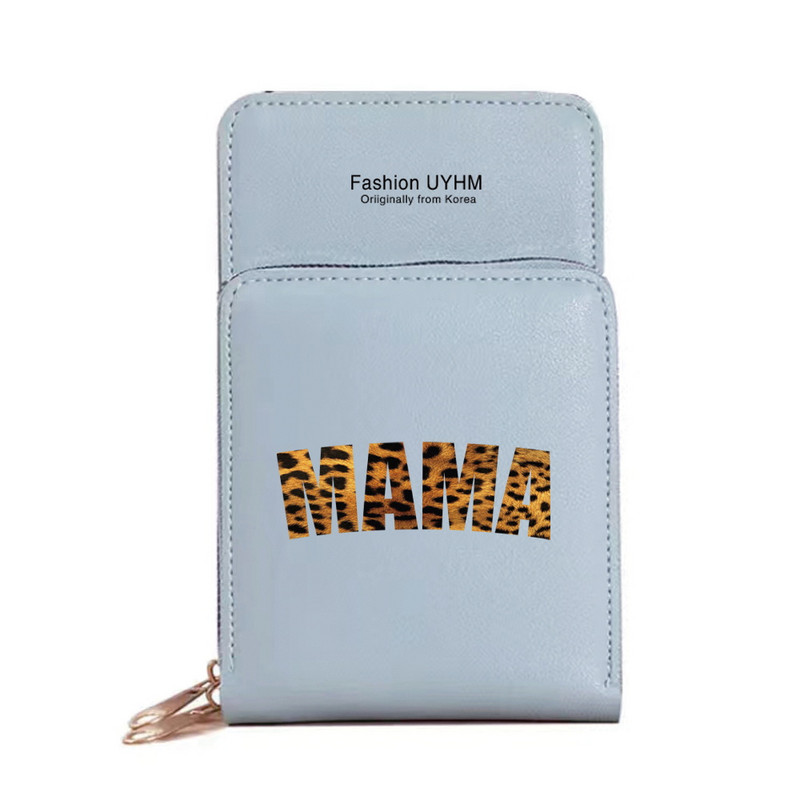 Vodootporni zaslon osjetljiv na dodir Torbe za mobilne telefone Novčanici Paket kartica Ženska torba na rame Mama Torbica s uzorkom Ženska torbica za novčiće