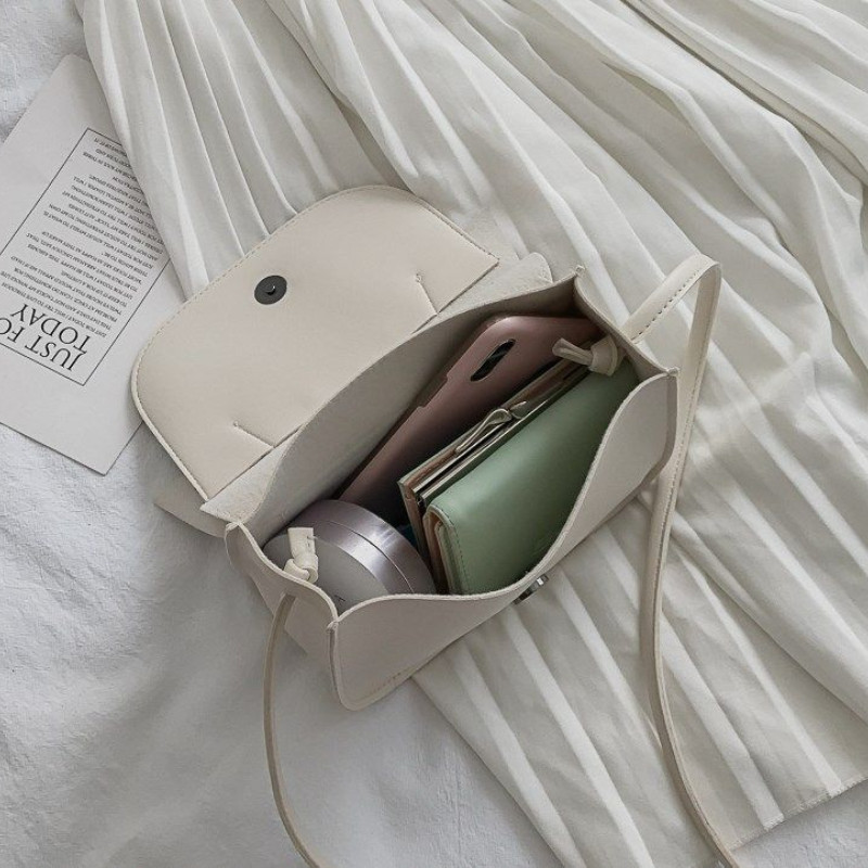 MBTI Geantă drăguță de umăr pentru femei Kawaii Porc din desene animate Poșete și genți pentru telefon de culoare solidă pentru fete Genți casual din piele Pu Sac