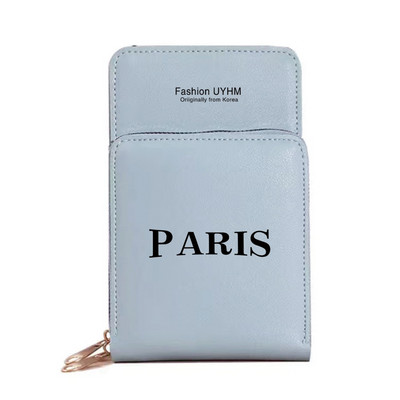 Mobiiltelefonikotid Naiste rahakotid Kaardipakk Tekst Prindi Mündikott Naiste Õlakott Puuteekraaniga Mobiiltelefonipakk