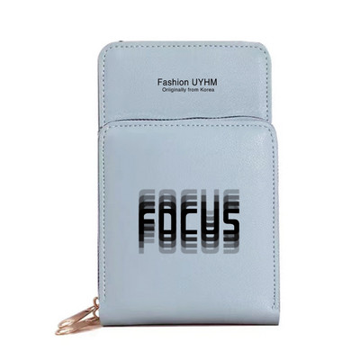 Mobiiltelefonikotid Naiste rahakotid Kaardipakk Tekst Prindi Mündikott Naiste Õlakott Puuteekraaniga Mobiiltelefonipakk