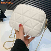 Divatos egyszínű válltáska Crossbody táskák nőknek 2023 Bőr kockás táska pénztárca Női tervezői táskák kézitáskák női táskák