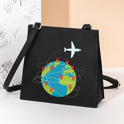 Μοτίβο τετράγωνες τσάντες ταξιδιού Καλλυντική τσάντα βαλίτσα μόδας γυναικεία τσάντα Μάρκες χιαστί τσάντα ώμου Μακιγιάζ για αποθήκευση τσάντα τσάντα