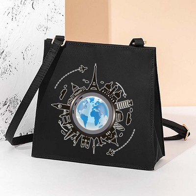 Μοτίβο τετράγωνες τσάντες ταξιδιού Καλλυντική τσάντα βαλίτσα μόδας γυναικεία τσάντα Μάρκες χιαστί τσάντα ώμου Μακιγιάζ για αποθήκευση τσάντα τσάντα