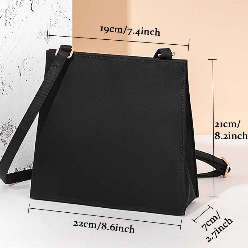 Fashion Brand Square Τσάντα Γυναικείες τσάντες ώμου Casual Small Messenger Τσάντα Μόδα Γυναικεία Tote Τσάντα Ταξιδιωτική Τσάντα και πορτοφόλια