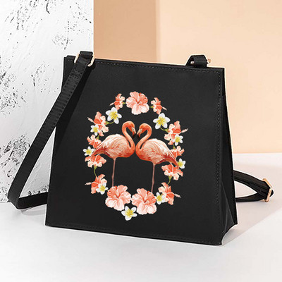 Flamingo kandiline kott naiste käekott naistele, 2022, uus vabaaja õlakott, kosmeetiline kandekott naistele.