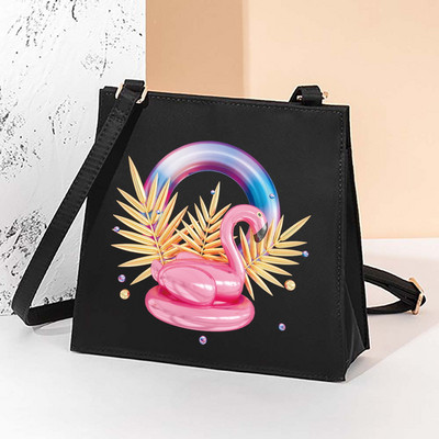 Flamingo kandiline kott naiste käekott naistele, 2022, uus vabaaja õlakott, kosmeetiline kandekott naistele.