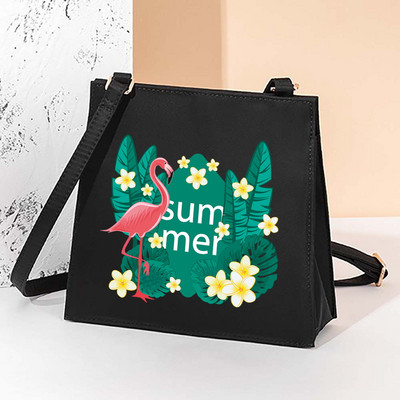 Flamingo kandiline kott naiste käekott naistele, 2022, uus vabaaja õlakott, kosmeetiline kandekott naistele.