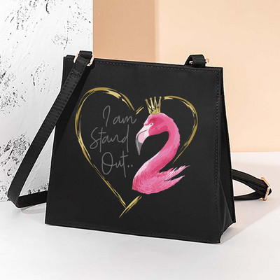 Flamingo kandiline kott naiste käekott naistele, 2022, uus vabaaja õlakott, kosmeetiline kandekott naistele.