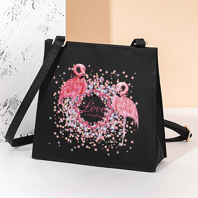 Flamingo kandiline kott naiste käekott naistele, 2022, uus vabaaja õlakott, kosmeetiline kandekott naistele.