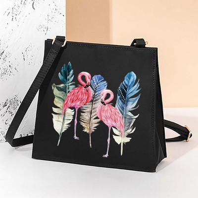 Flamingo kandiline kott naiste käekott naistele, 2022, uus vabaaja õlakott, kosmeetiline kandekott naistele.