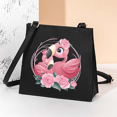 Flamingo kandiline kott naiste käekott naistele, 2022, uus vabaaja õlakott, kosmeetiline kandekott naistele.