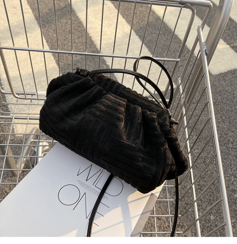 Geantă clutch în relief pentru femei de lux, la modă