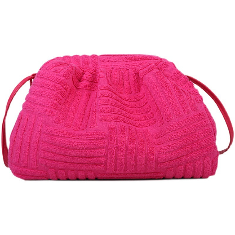 Geantă clutch în relief pentru femei de lux, la modă