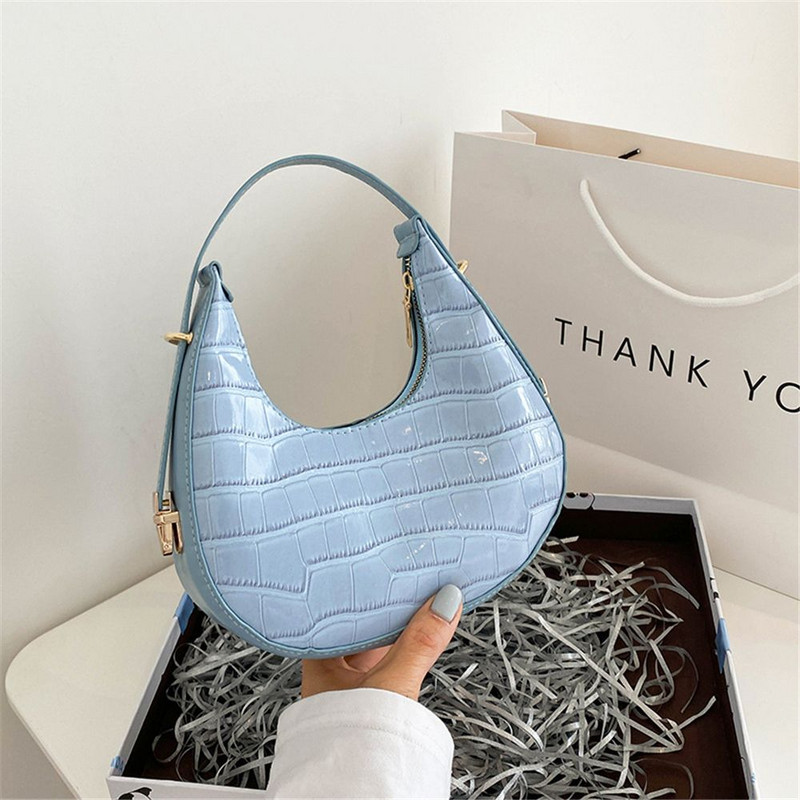 Modna izuzetna torba za kupovinu Retro ležerne ženske torbe na rame Ženska jednobojna torba za kupovinu od PU kože za žene