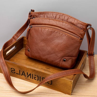 Női Retro kis táska New Trend Női válltáska Egyszerű Crossbody Messenger Lady Aranyos oldalsó erszényes táska