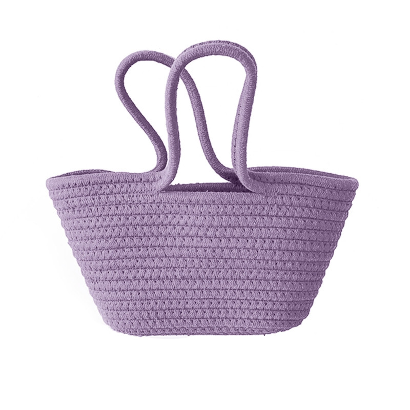 Голяма ръчна чанта Чанта през рамо Бохо кошница Чанта с дръжка Лятна плажна чанта Универсална за колега приятелка дъщеря