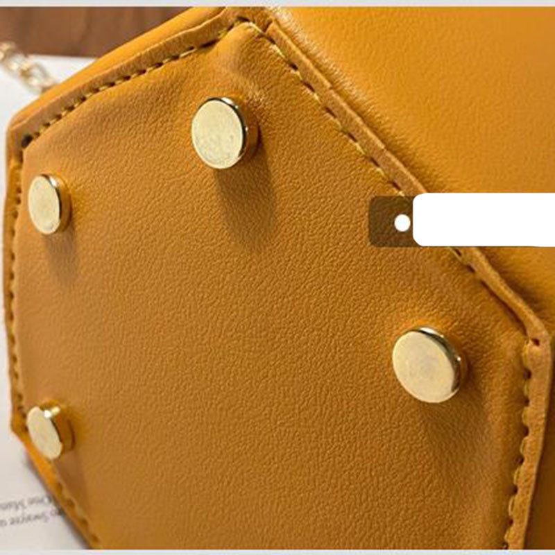 Driga női válltáskák Messenger kézitáskák női vödörtáska új 2022 divatlánc egyszínű pu bőr elegáns alkalmi táska