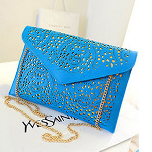 Дамска чанта-плик от Mara's Dream Solid Модна дамска чанта клъч Издълбани дизайнерски чанти за дами Вечерна парти чанта