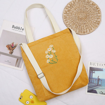 Suur naiste õlakott Naiste lõuendist kandekott Ostukotid Velvetist naiste käekott Crossbody raamatukotid tüdrukutele