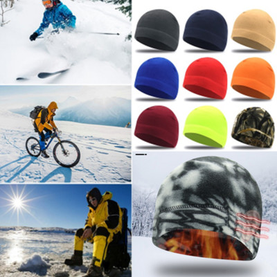 Външна поларена спортна шапка, риболов, колоездене, лов, военна тактика, мъже, жени, топла ветроустойчива зима, къмпинг, туризъм, ски шапки