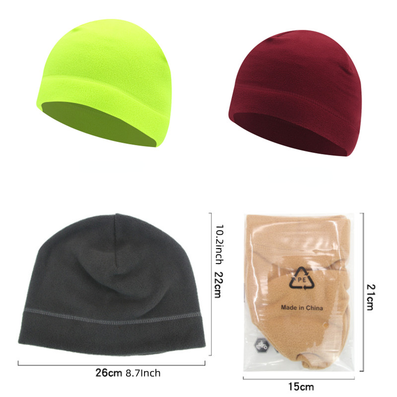 Υπαίθριο Fleece Αθλητικό Καπέλο Ψάρεμα Ποδηλασία Κυνήγι Στρατιωτικοί Τακτικοί Άντρες Γυναίκες Ζεστό αντιανεμικό Χειμερινό Κάμπινγκ Πεζοπορία πίστα σκι Καπέλα