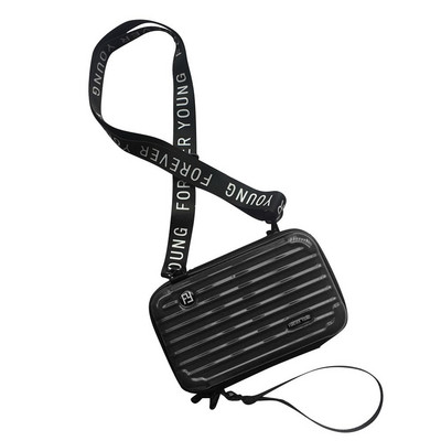 Φορητή τσάντα καλλυντικών ABS 1 τεμ. Μίνι τσάντα ώμου Φορητή τσάντα πλύσης Σκληρό κέλυφος συμπλέκτης Ταξιδιωτική θήκη αποθήκευσης Ταξιδιωτική θήκη