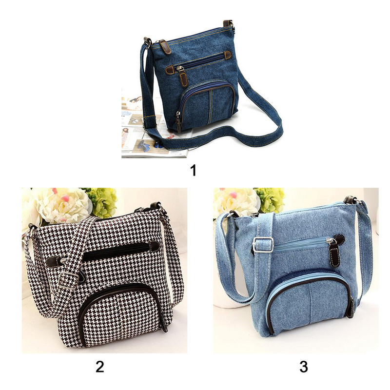 Vintage teksariidest õlakotid Naiste meeste käekott Klassikaline Euroopa naiste käekott Bront tasku Kauboi kotid Suure mahutavusega