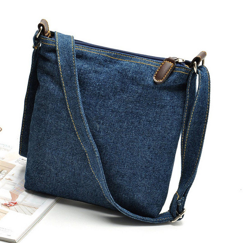 Vintage teksariidest õlakotid Naiste meeste käekott Klassikaline Euroopa naiste käekott Bront tasku Kauboi kotid Suure mahutavusega