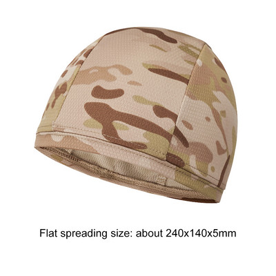 Taktikaline kamuflaažimüts õues matkamütsid Jalgrattasõidu kiiver Liner Müts Kiirkuivamine Jahindus Telkimine Kalapüük Jalgrattamütsid