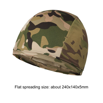 Taktikaline kamuflaažimüts õues matkamütsid Jalgrattasõidu kiiver Liner Müts Kiirkuivamine Jahindus Telkimine Kalapüük Jalgrattamütsid