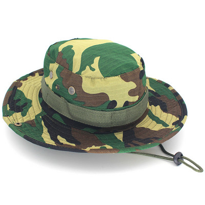 Multicam Tactical Airsoft Camouflage Bucket Boonie Hats Υπαίθριο Κυνήγι Πεζοπορία Ψάρεμα Αναρρίχηση Ψαράς Παναμά Στρατιωτικό καπέλο