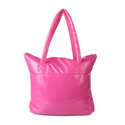 Νέα άφιξη Γυναικεία τσάντα αγγελιοφόρου μόδας Lady Space Τσάντα χειρός με πούπουλα βαμβακερή τσάντα ώμου