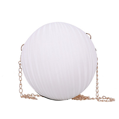 Τσάντες ώμου σε σχήμα μπάλας μόδας PU Δερμάτινες τσάντες μικρού πορτοφολιού τηλεφώνου Τσάντα χιαστί Μικρό πορτοφόλι αλυσίδα ταξιδιού Messenger