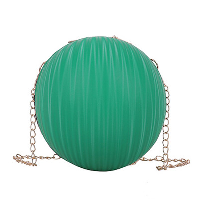 Τσάντες ώμου σε σχήμα μπάλας μόδας PU Δερμάτινες τσάντες μικρού πορτοφολιού τηλεφώνου Τσάντα χιαστί Μικρό πορτοφόλι αλυσίδα ταξιδιού Messenger