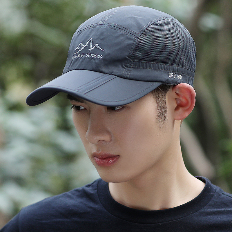 NIXHIT Outdoor Sports Kokkupandav õhuke hingav kiiresti kuivav naiste meeste pesapallimüts matkamiseks kalapüügi alpinismimüts A246