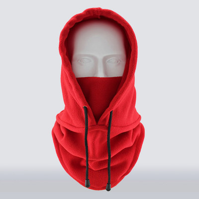 Sally Face Топла качулка Face Cover Велосипедна шапка Деколте Шапки за каска за мъже, жени, велоергометър, термополарени шапки-балаклава