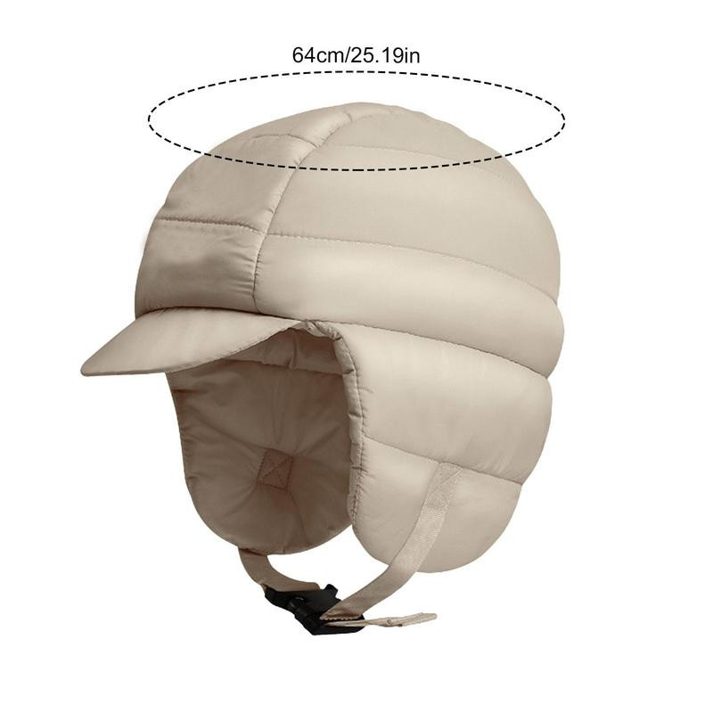 Pălărie de iarnă Pălărie de iarnă Glugă în aer liber, impermeabilă, rezistentă la vânt, Pălărie de puf, pentru drumeții, schi, ciclism