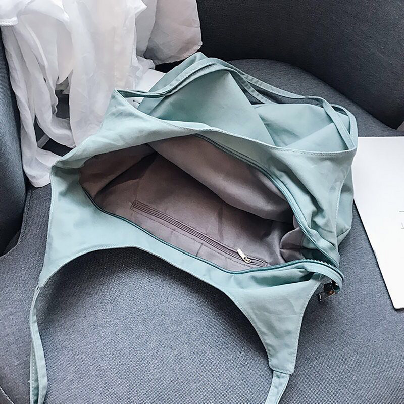 Női nagy vászon bevásárlótáska Újrafelhasználható, extra nagy élelmiszertáska Eco környezetbarát vásárlói válltáskák fiatal lányoknak