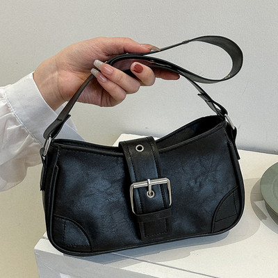 2023 Fashion Vintage γυναικείες τσάντες Κοτλέ τσάντα μασχάλης Casual γυναικείες τσάντες ώμου μονόχρωμες γυναικεία τσάντα συμπλέκτη