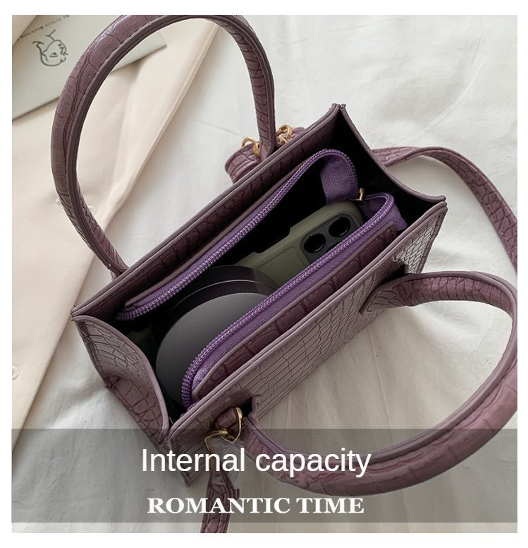 2023 Crocodile Pattern PU Δερμάτινες τσάντες χιαστί για γυναίκες Αλυσίδα γυναικείες τσάντες ώμου Mini τσαντάκια ταξιδιού Jacquemus bag