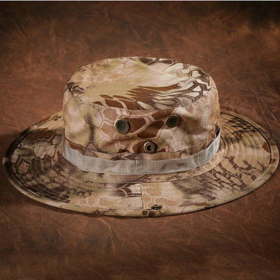 Multicam Boonie Hat Military Camouflage Tactical Cap Bucket Καπέλα Στρατού Κυνήγι Υπαίθριο Καπέλο Παναμά Πεζοπορία Ψάρεμα Καπέλο βουνού Άντρες