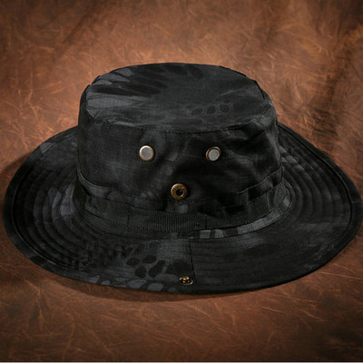 Multicam Boonie Hat Military Camouflage Tactical Cap Bucket Καπέλα Στρατού Κυνήγι Υπαίθριο Καπέλο Παναμά Πεζοπορία Ψάρεμα Καπέλο βουνού Άντρες