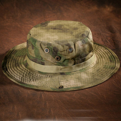 Multicam Boonie Hat Military Camouflage Tactical Cap Bucket Καπέλα Στρατού Κυνήγι Υπαίθριο Καπέλο Παναμά Πεζοπορία Ψάρεμα Καπέλο βουνού Άντρες