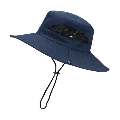 Μονόχρωμα καπέλα ηλίου για άντρες Καπέλο ψαρέματος εξωτερικού χώρου Φαρδύ γείσο Αντι-UV γυναικεία καπέλα παραλίας Καπέλο κουβά Καλοκαιρινή πεζοπορία κάμπινγκ bone gorros