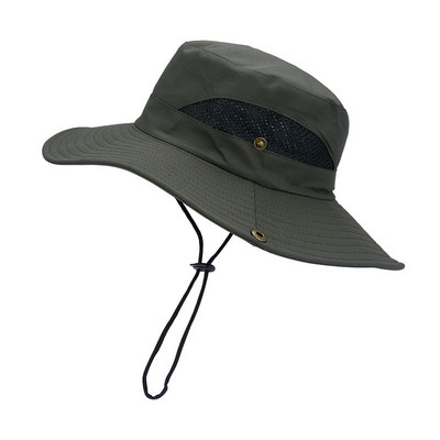 Μονόχρωμα καπέλα ηλίου για άντρες Καπέλο ψαρέματος εξωτερικού χώρου Φαρδύ γείσο Αντι-UV γυναικεία καπέλα παραλίας Καπέλο κουβά Καλοκαιρινή πεζοπορία κάμπινγκ bone gorros