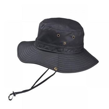 Unisex Καπέλα ηλίου Αντιηλιακή προστασία Υπαίθριος αθλητισμός Κάμπινγκ Κυνήγι Ψάρεμα Πεζοπορία Πεζοπορία Καπέλα με φαρδύ γείσο Χειμερινό καπέλο κουβάς καπέλο μπουνί