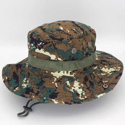 2020 Καπέλα πεζοπορίας Tactical Sniper Camouflage Bucket Boonies Καπέλα Nepalese Cap SWAT Army Panama Military Access Summer Men