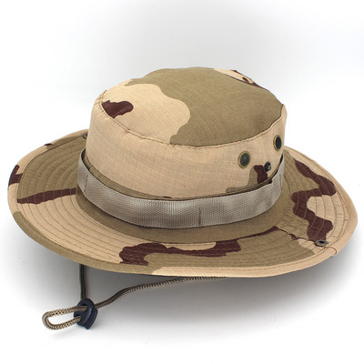 2020 Καπέλα πεζοπορίας Tactical Sniper Camouflage Bucket Boonies Καπέλα Nepalese Cap SWAT Army Panama Military Access Summer Men