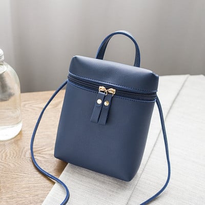 BANGE Naiste Mini Solid PU Bucket Messenger Bag Käekott Naiste Õlakottid Naistele 2018 Bag sac a main bolso mujer